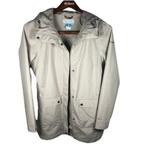 Columbia 1832371 Women's Here And There Casual Trench Jacket II Beige M EUC